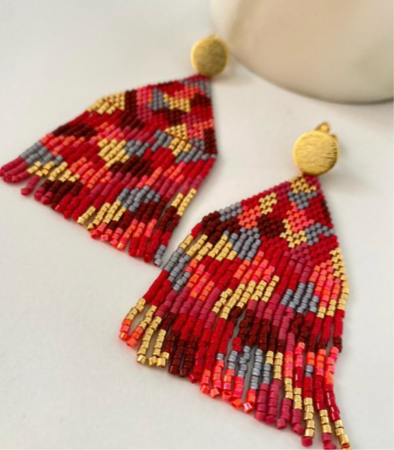 Boucles d’oreilles - Ambre