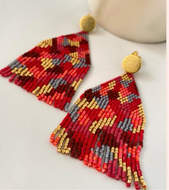 Boucles d’oreilles - Ambre