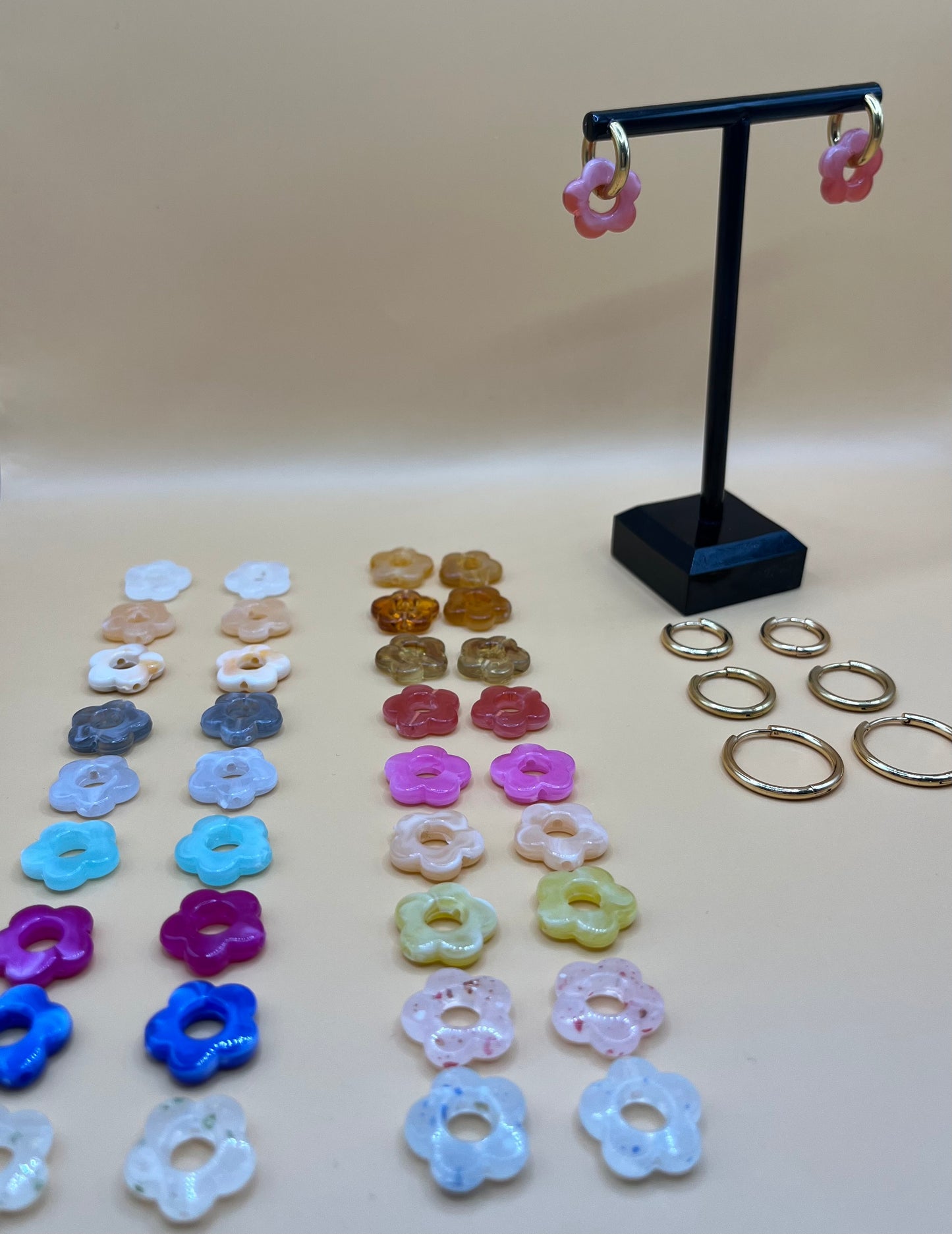 Boucles d’oreilles - Petites fleurettes