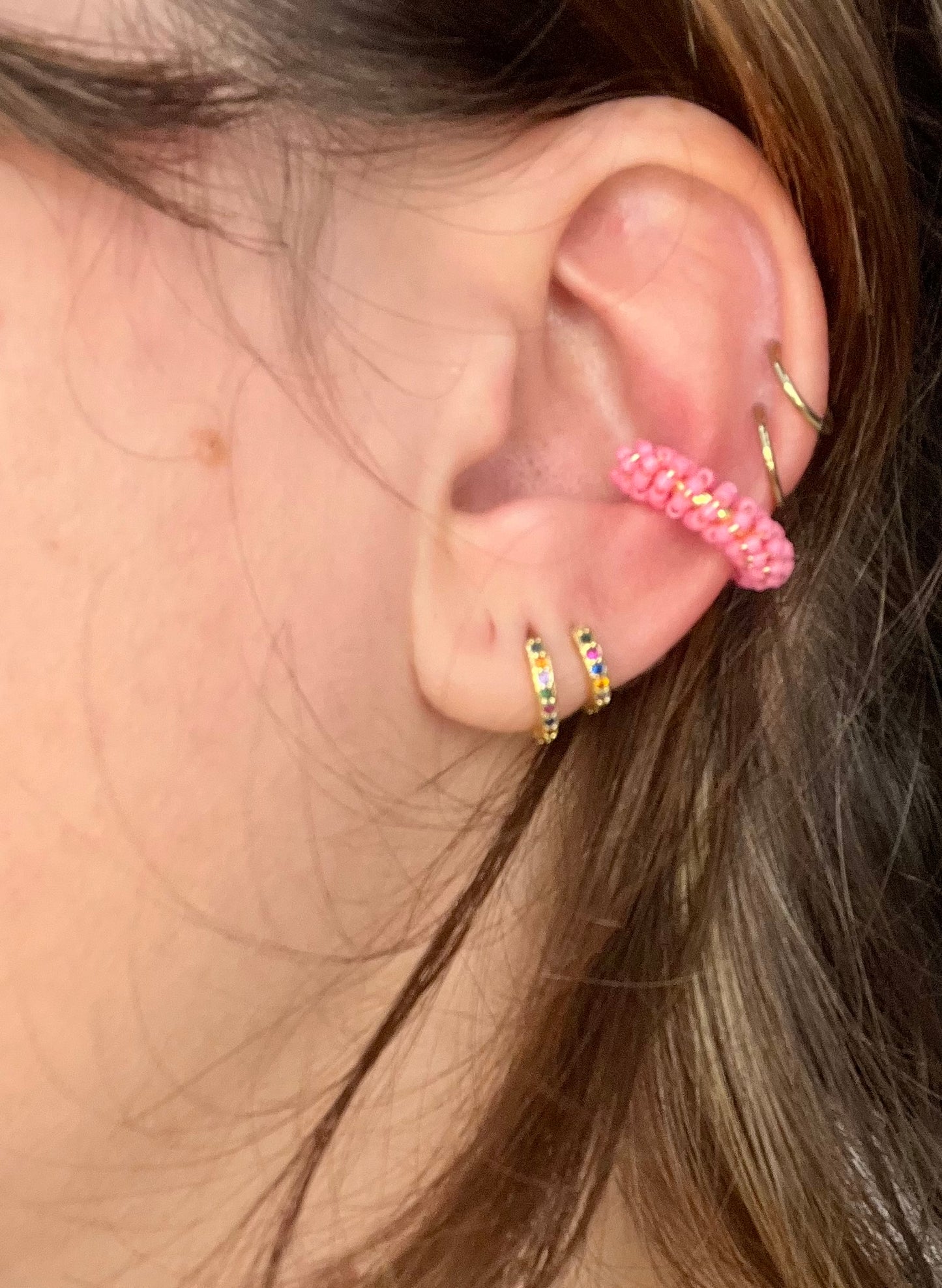 Earcuffs en acier inoxydable – Pièces uniques